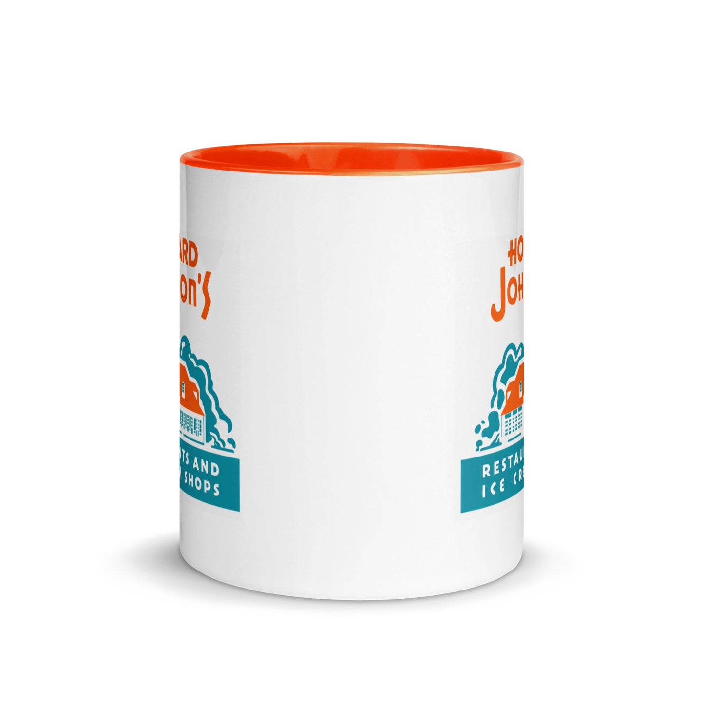 Howard Johnson's Coffee Mug | Vintage Restaurant & Ice Cream Logo Ceramic Cup