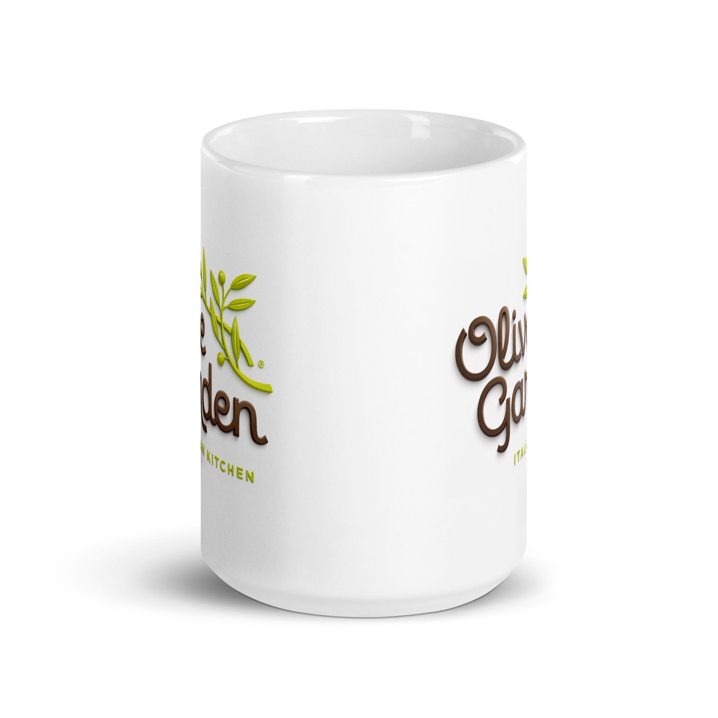 Olive Garden Coffee Mug | Italian Restaurant Logo 15oz Ceramic Cup