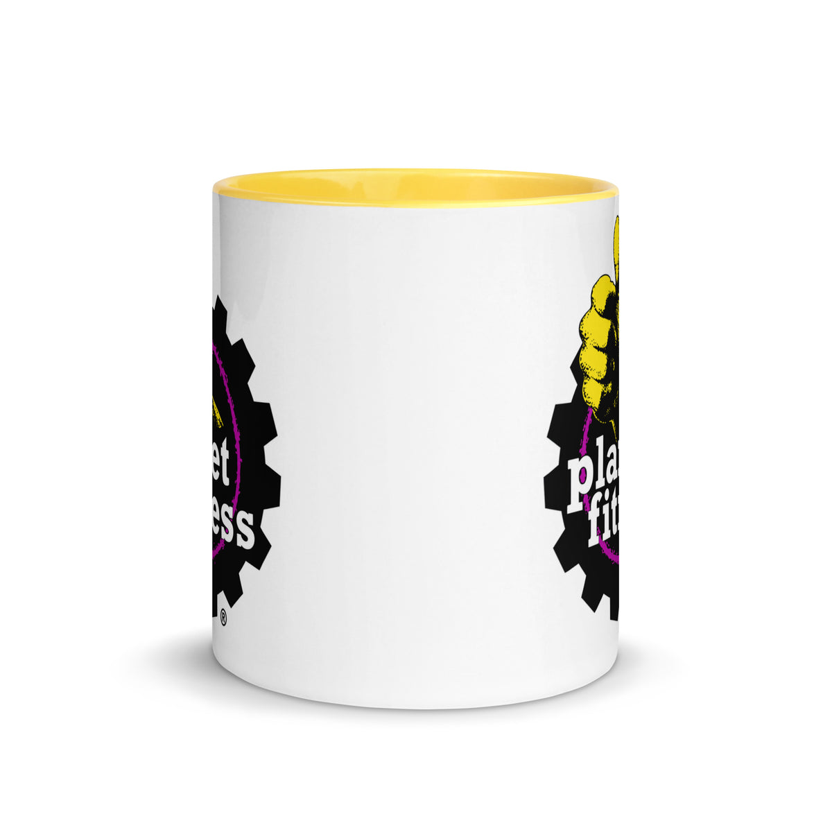 Planet Fitness Logo Coffee Mug | Workout Motivation & Gym Lover Cup