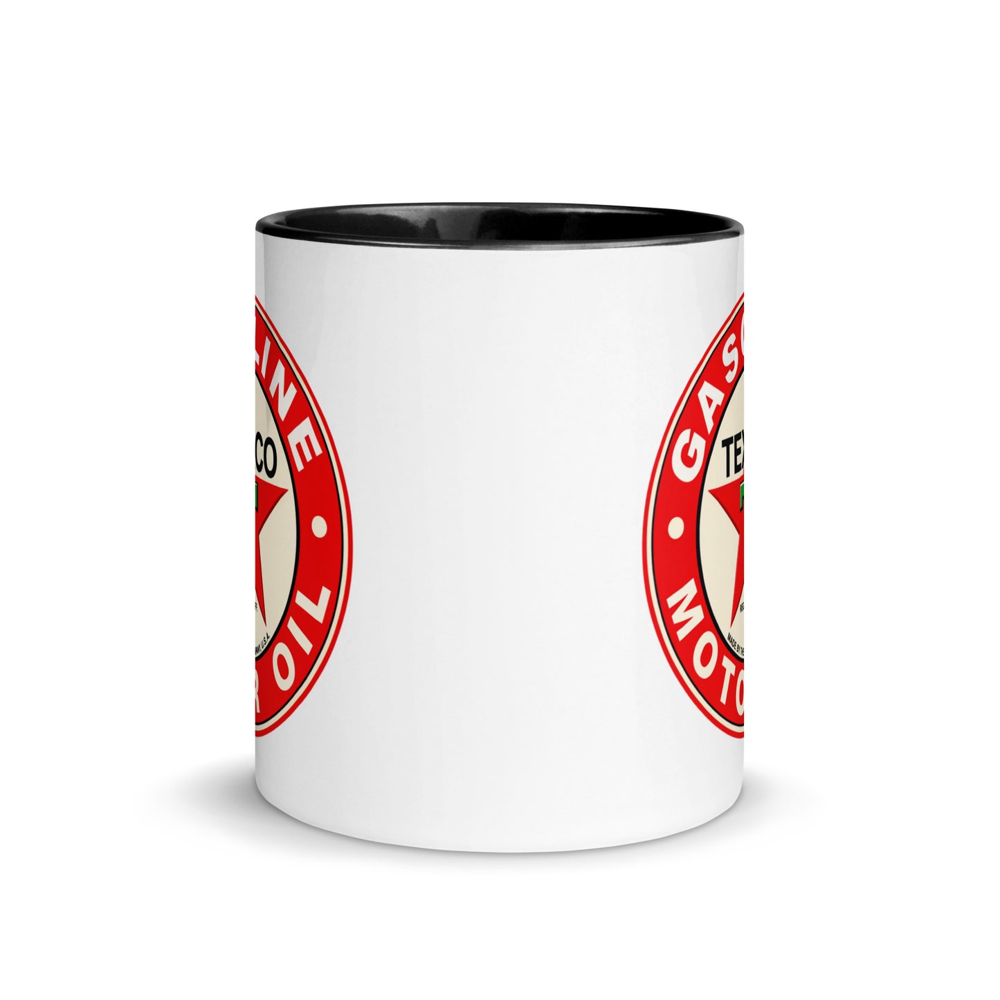 Texaco Gasoline Motor Oil Coffee Mug | Vintage Texaco Logo Ceramic Cup