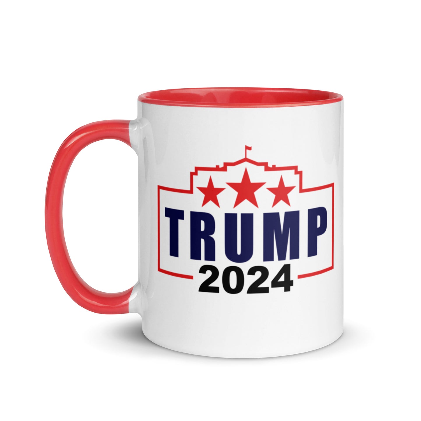 Trump 2024 White House Ceramic Mug 11oz (3 Colors)