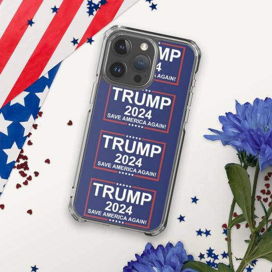 Trump 2024 iPhone® Clear Case (9 Models)