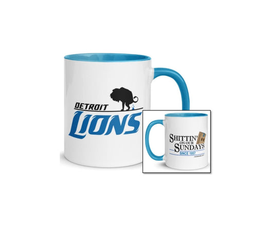 Lions SOL Ceramic Mug 11oz (2 Side/Dual Print)