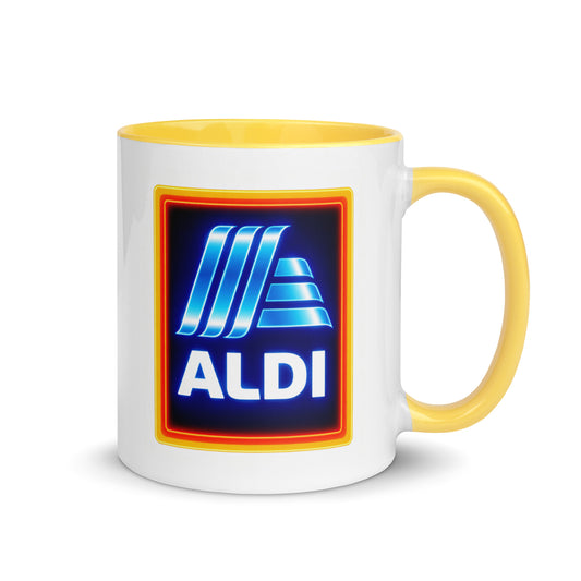 ALDI Coffee Mug | Grocery Store Logo Ceramic Cup