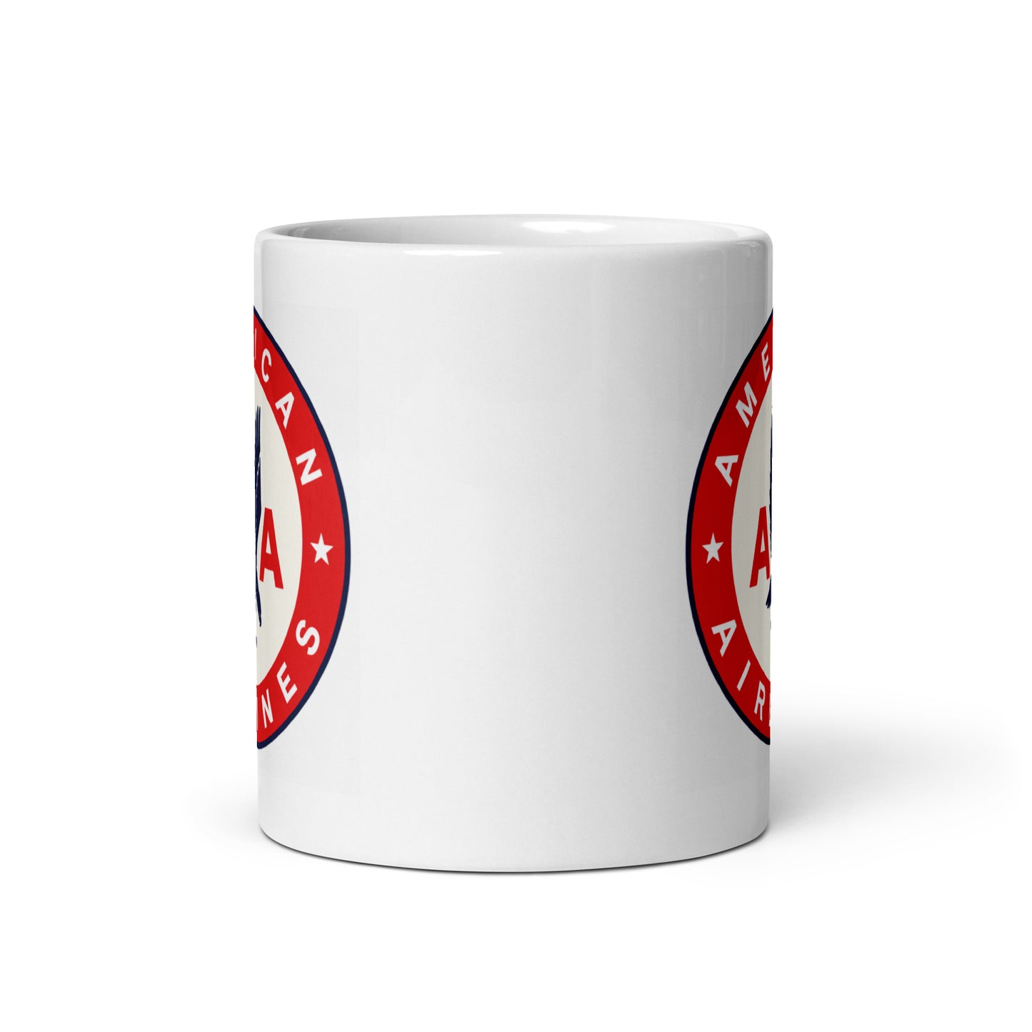 American Airlines Vintage Logo Coffee Mug | Classic Aviation Coffee Cup