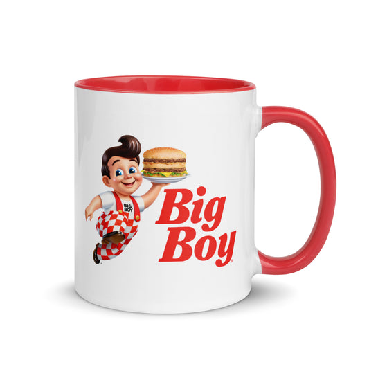 Big Boy Coffee Mug | Retro Restaurant Logo Ceramic Cup