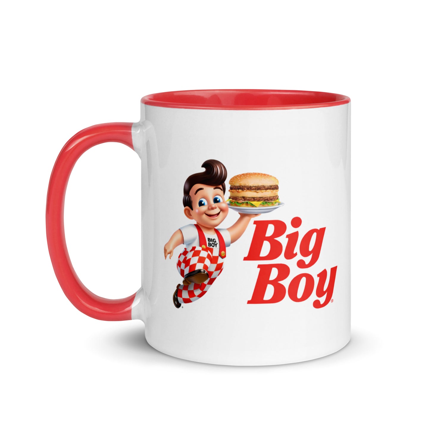 Big Boy Coffee Mug | Retro Restaurant Logo Ceramic Cup