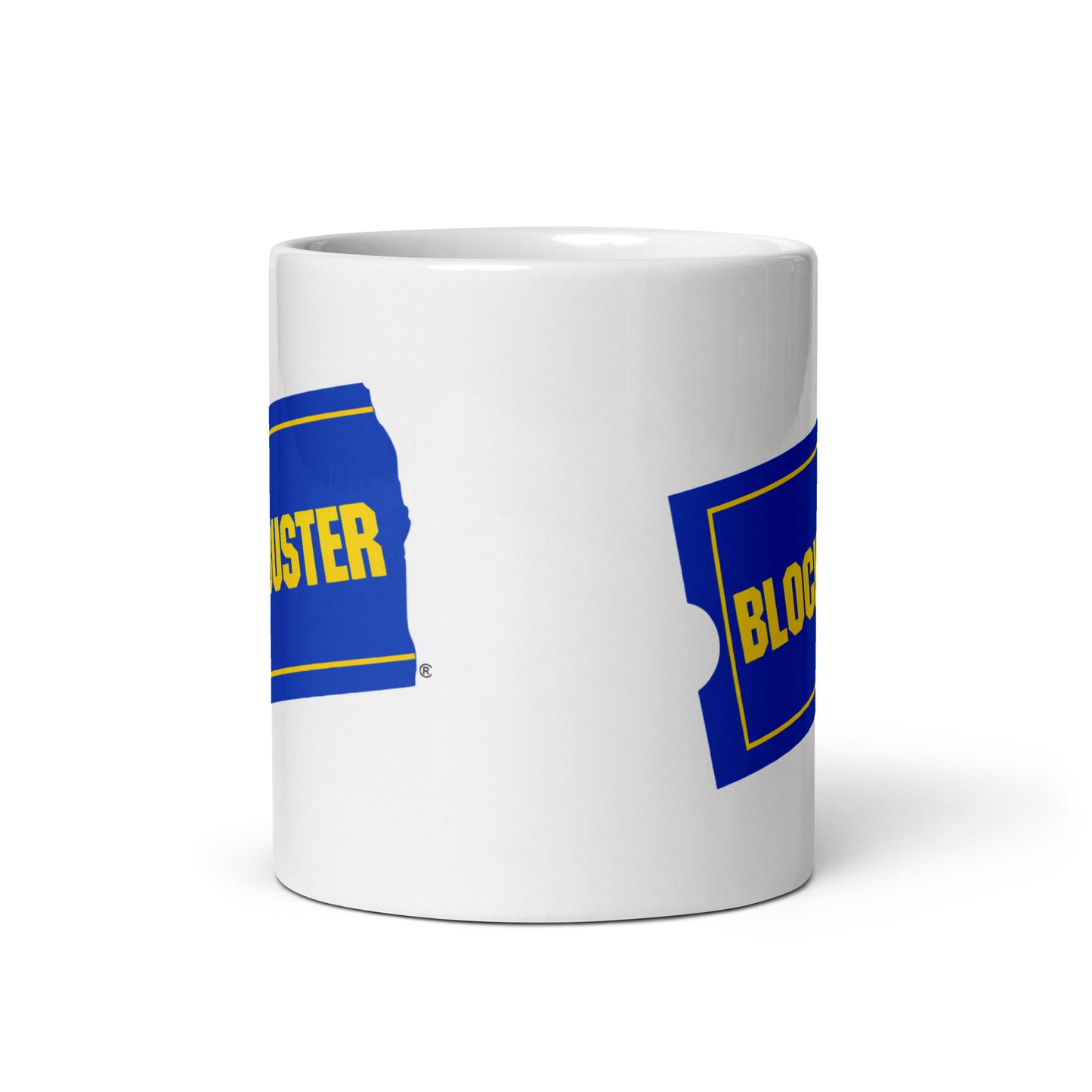 Blockbuster Coffee Mug | Retro Video Store Logo Ceramic Cup