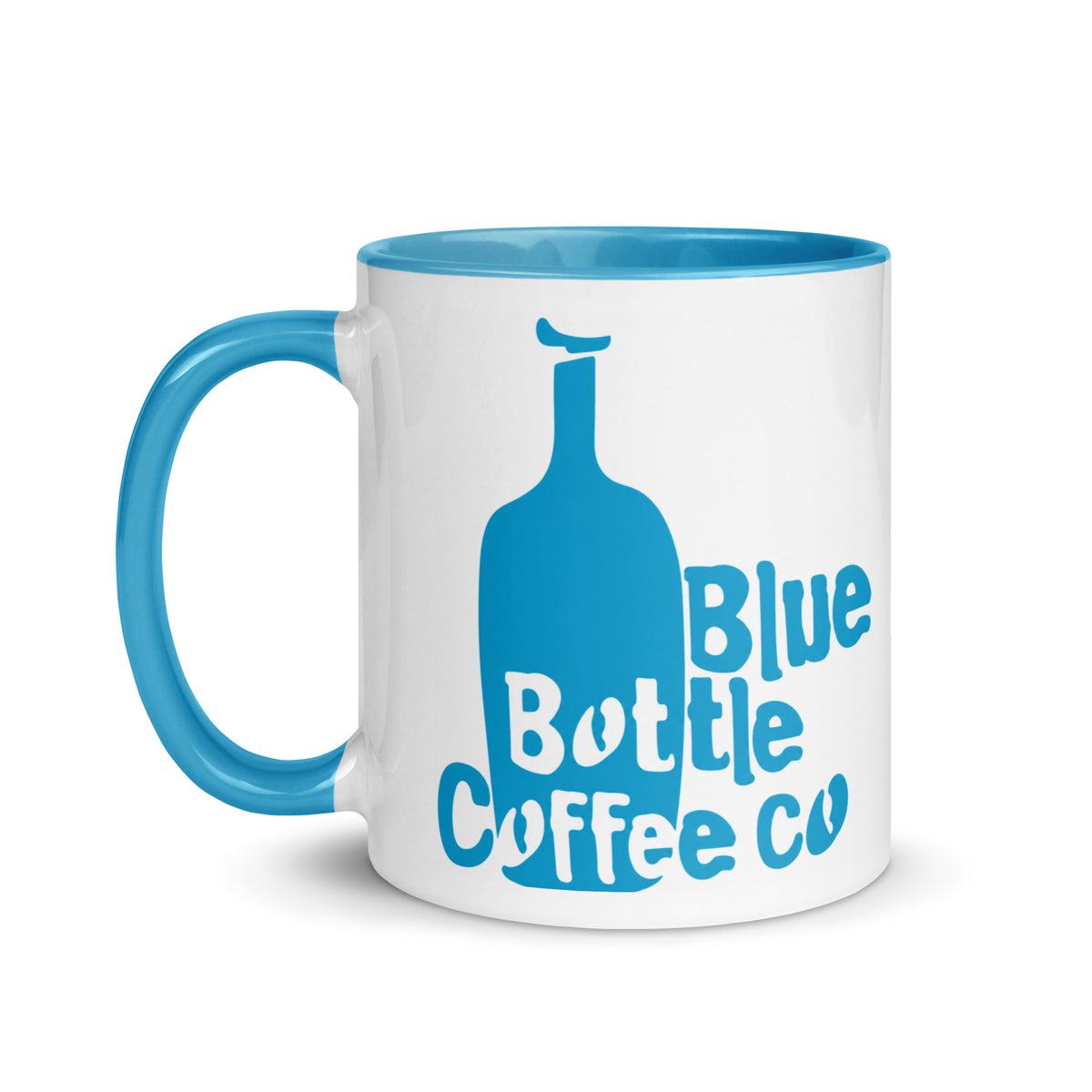 Blue Bottle Logo Coffee Mug | Modern Coffeehouse Style for True Coffee Lovers