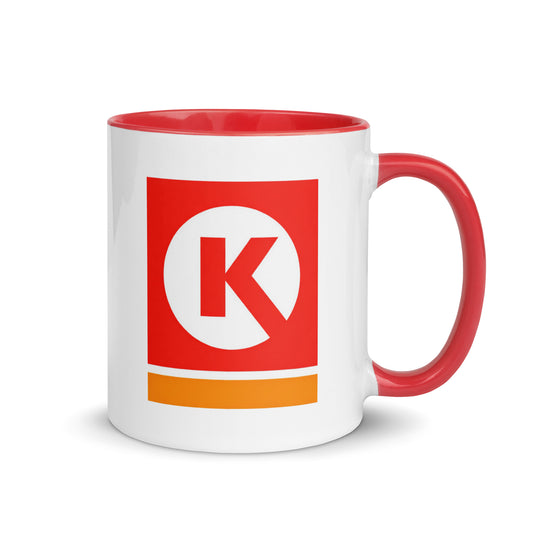Circle K Coffee Mug | Vintage Convenience Store Logo Ceramic Cup