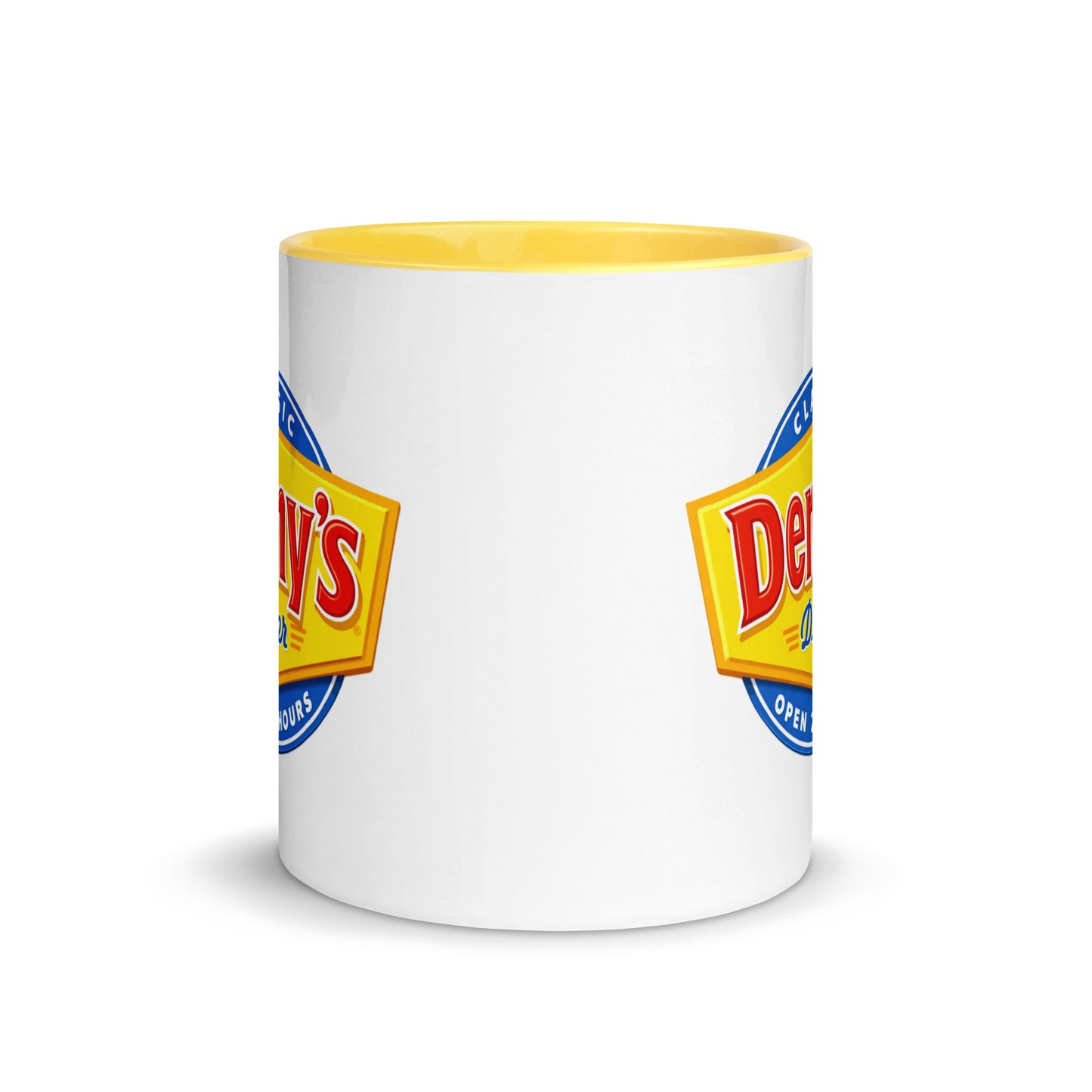 Denny’s Diner 24 Hours Coffee Mug | Retro Diner Nostalgia Ceramic Gift