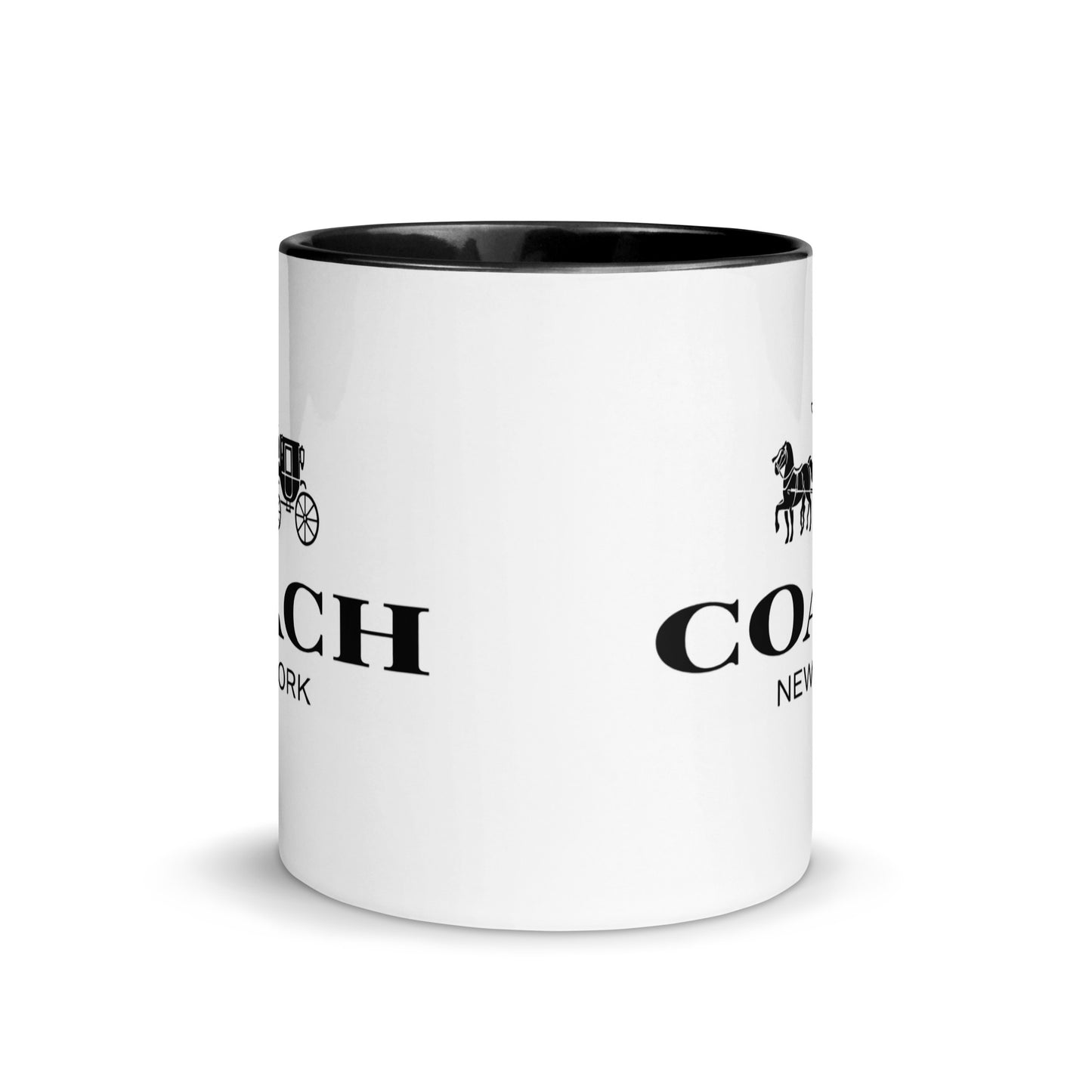Coach New York Coffee Mug | Luxury Fashion Logo Ceramic Cup