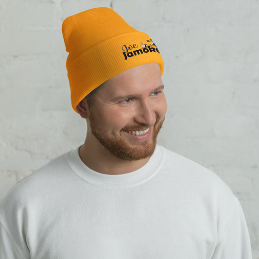 Men's Classic Embroidered Logo Cuffed Beanie (3 Colors)