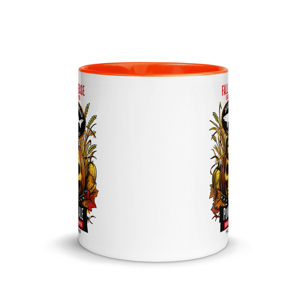 Dogfish Head Punkin Ale Halloween Coffee Mug | Spooky Craft Brewery Fall Cup