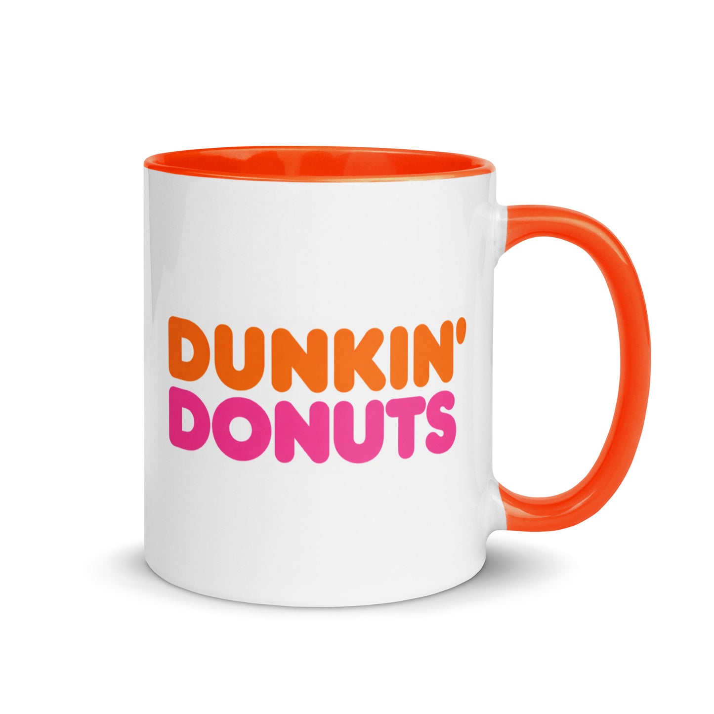 Dunkin’ Donuts Coffee Mug | Retro Coffee & Donut Logo Ceramic Cup
