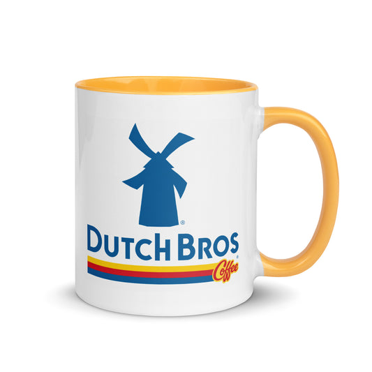 Dutch Bros Coffee Mug | Retro Coffee Logo Ceramic Cup
