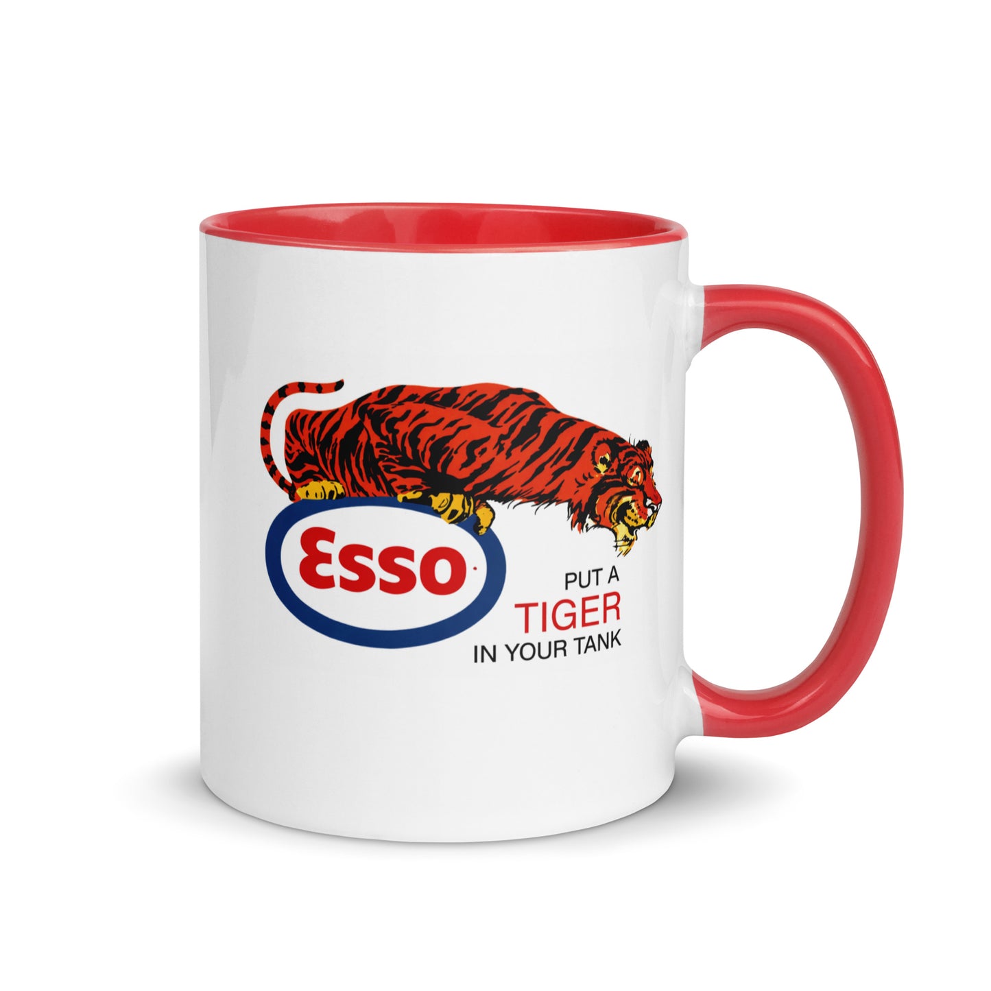 Esso Coffee Mug | Put a Tiger in Your Tank Retro Gas Station Ceramic Cup