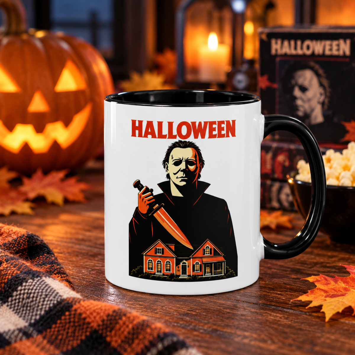 Halloween Movie Michael Myers Coffee Mug | Classic Horror Movie Ceramic Cup