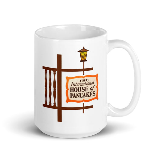 IHOP Vintage Sign Coffee Mug | Retro Pancake House Ceramic 15oz Cup
