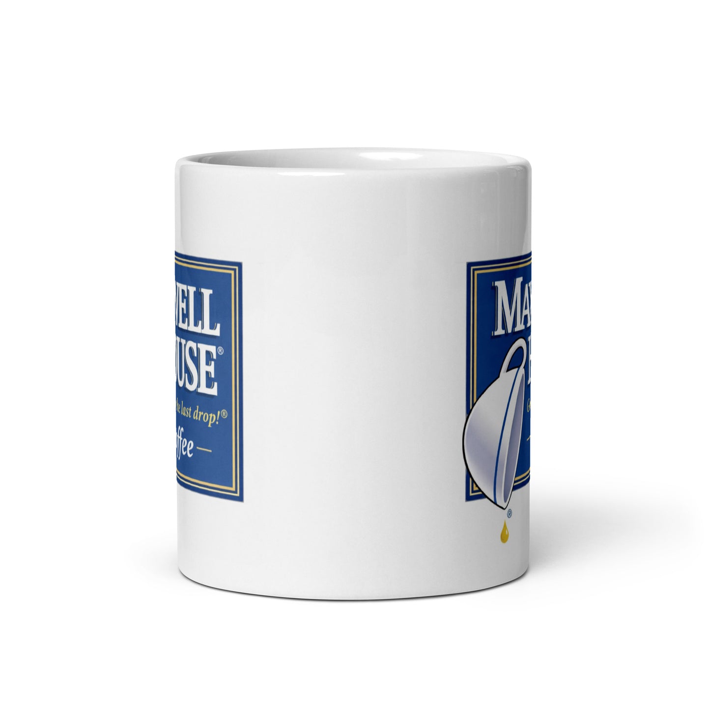 Maxwell House Coffee Logo Mug | Classic Coffee Lover's Ceramic Cup