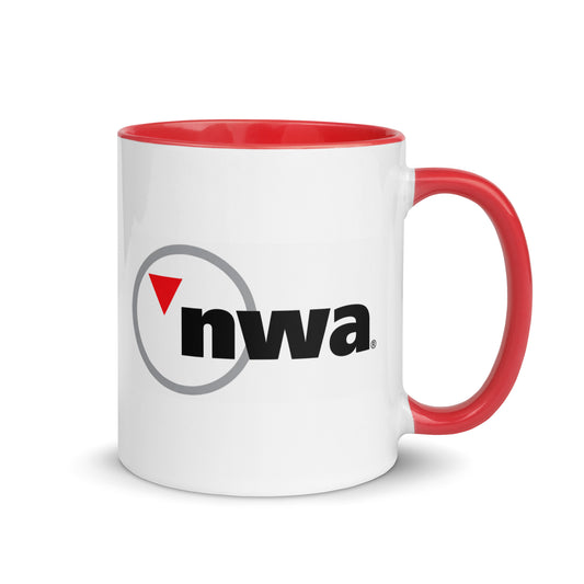 Northwest Airlines Coffee Mug | Vintage NWA Retro Airline Ceramic Cup