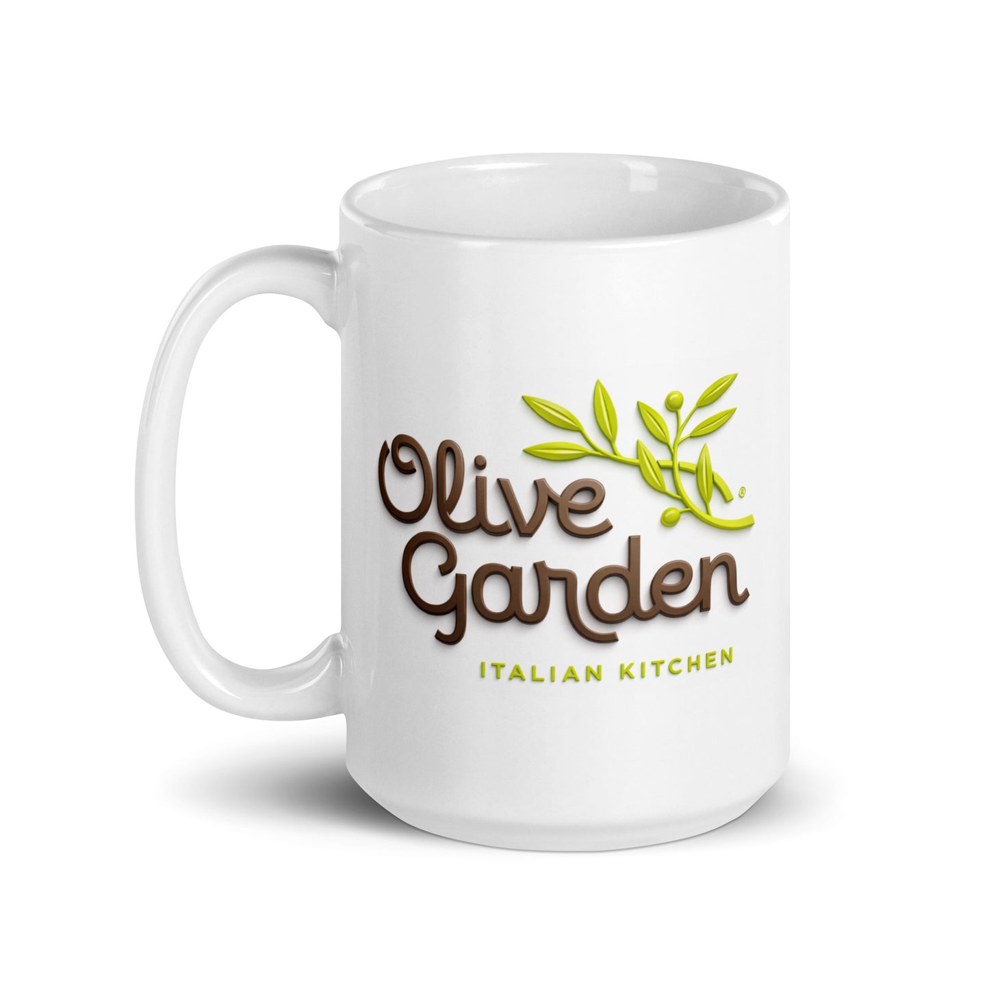 Olive Garden Coffee Mug | Italian Restaurant Logo 15oz Ceramic Cup