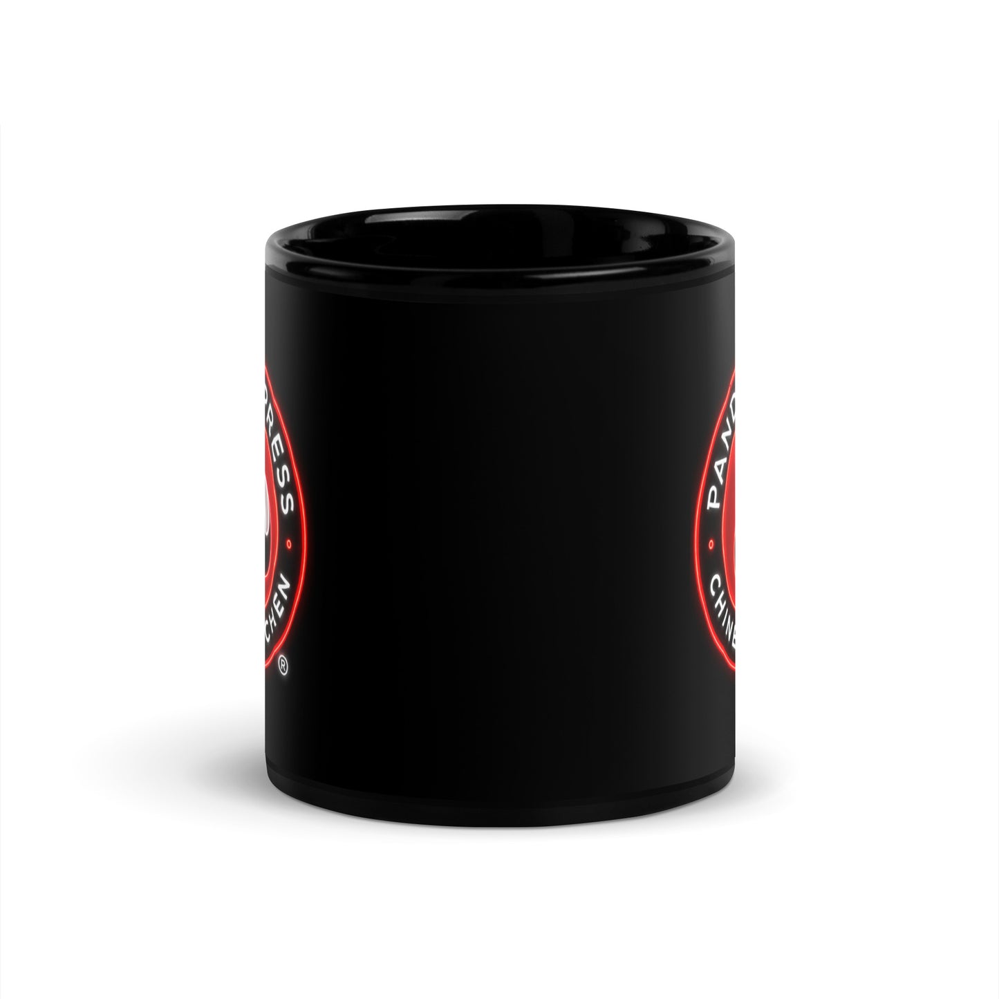 Panda Express Neon Logo Coffee Mug | Classic Fast Food Icon Ceramic Cup