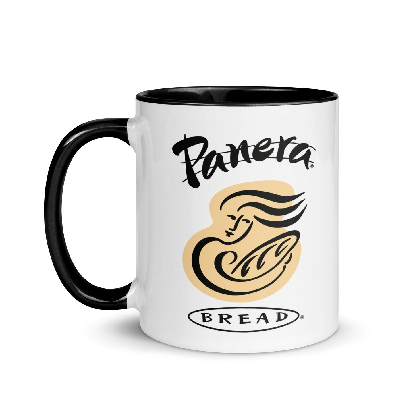 Classic Panera Bread ceramic coffee mug with iconic bakery café branding, ideal for breakfast lovers, café enthusiasts, office coffee stations, and unique gift giving.