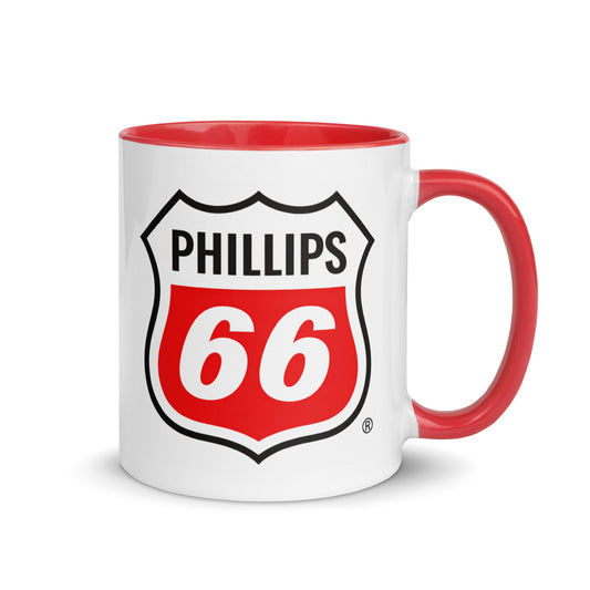 Phillips 66 Coffee Mug | Vintage Gas Station Logo Ceramic Cup