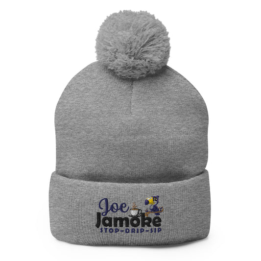 Classic Logo Pom-Pom Beanie (2 Colors)