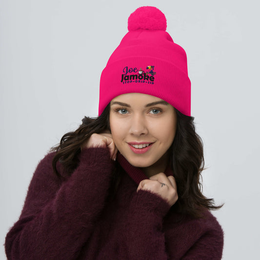 Logo Pom-Pom Beanie (4 Colors)