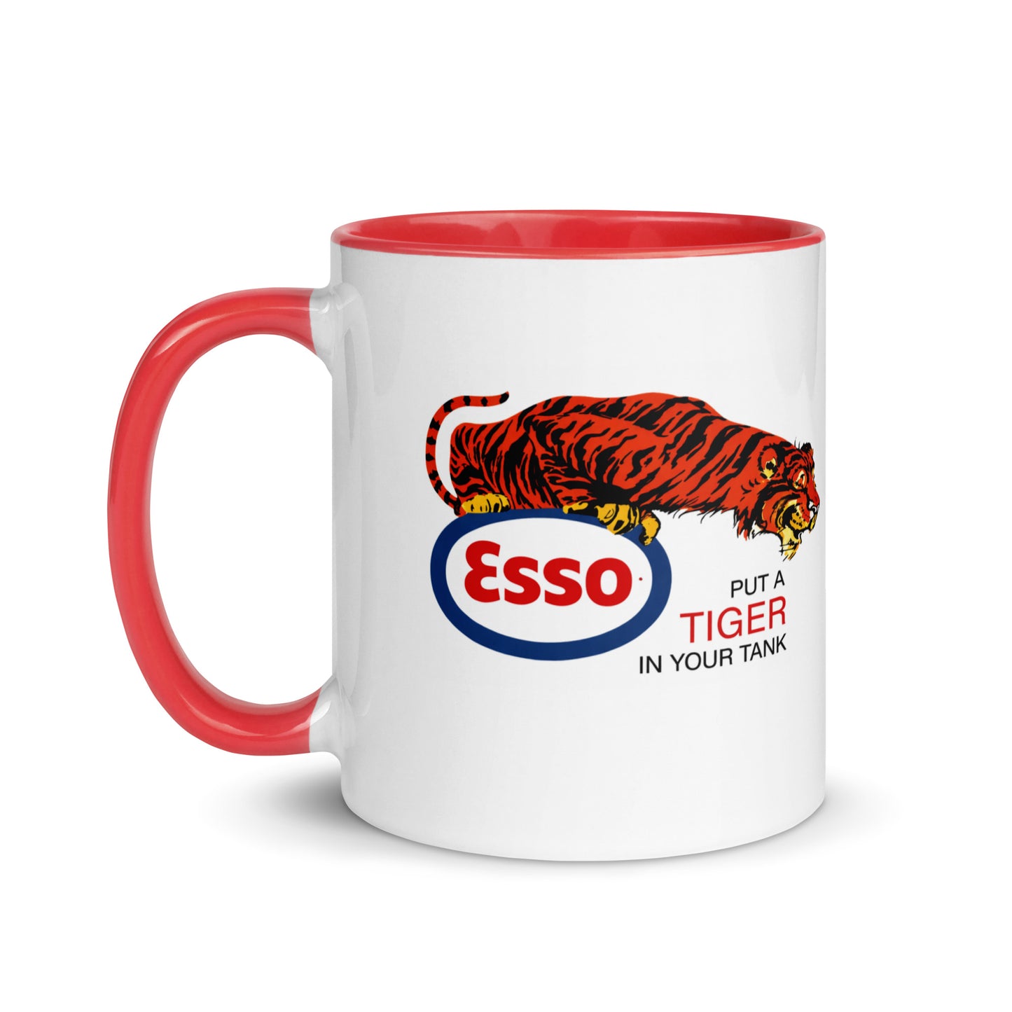 Esso Coffee Mug | Put a Tiger in Your Tank Retro Gas Station Ceramic Cup