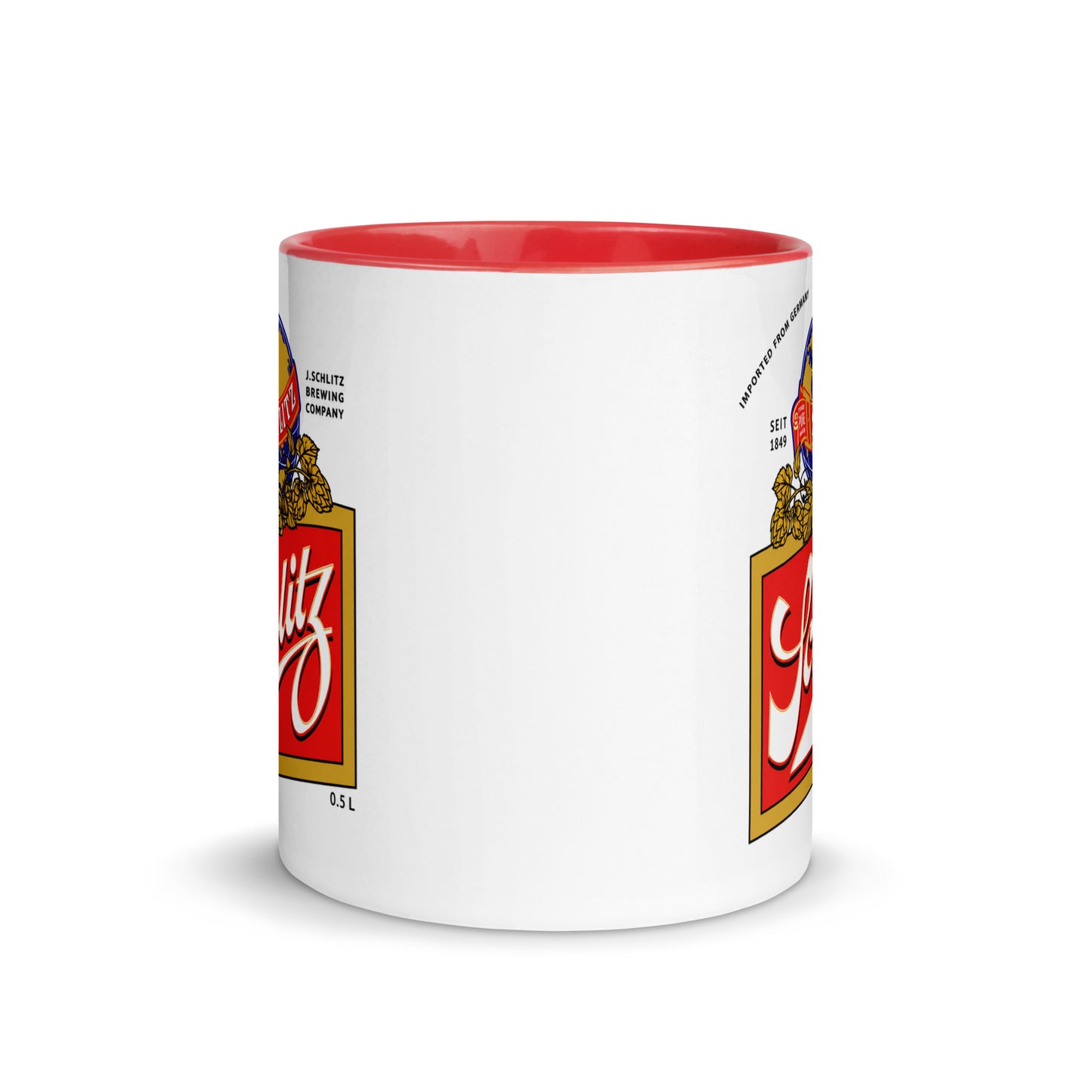 Schlitz Beer Retro Coffee Mug | Vintage Brewery Logo Accent Cup