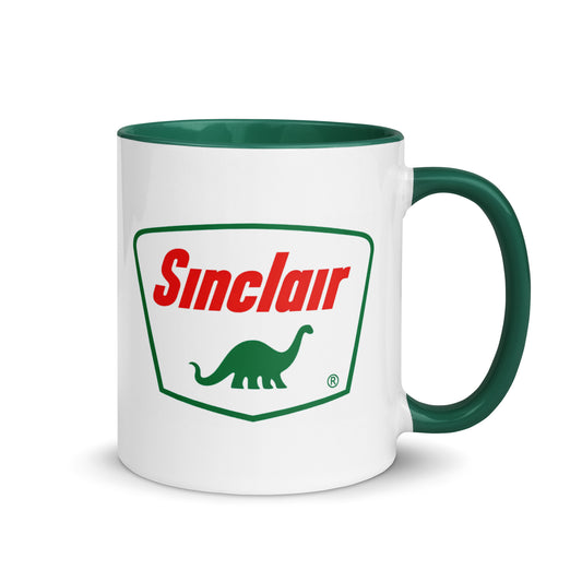 Sinclair Gasoline Coffee Mug | Vintage Dino Logo Ceramic Cup