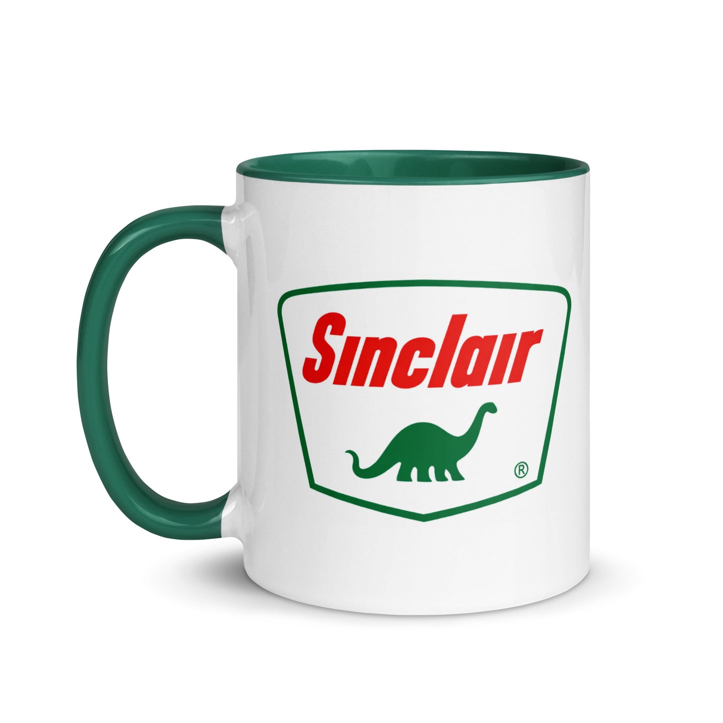 Sinclair Gasoline Coffee Mug | Vintage Dino Logo Ceramic Cup