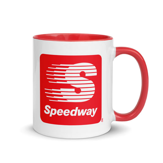Speedway Coffee Mug | Vintage Gas Station Logo Ceramic Cup