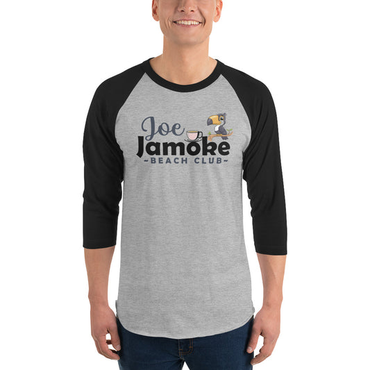 3/4 Sleeve Logo Raglan Shirt (7 Colors)