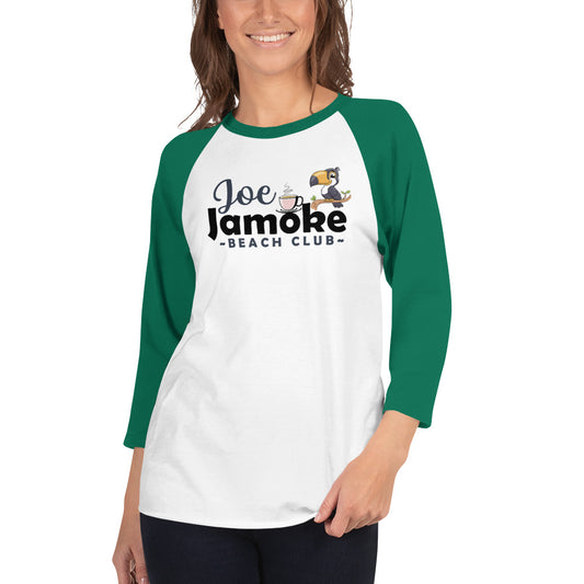 3/4 Sleeve Logo Raglan Shirt (7 Colors)