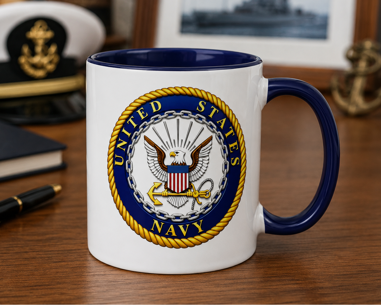 United States Navy Coffee Mug | Military Seal Ceramic Cup