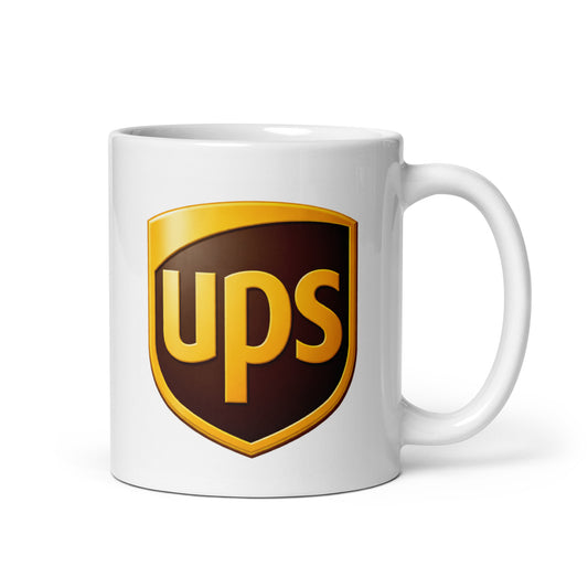 UPS Coffee Mug | Delivery Service Logo Ceramic Cup