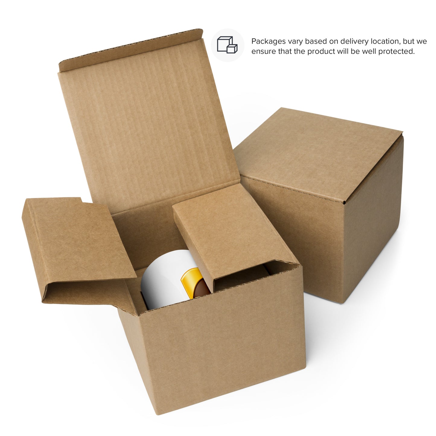 UPS Coffee Mug | Delivery Service Logo Ceramic Cup