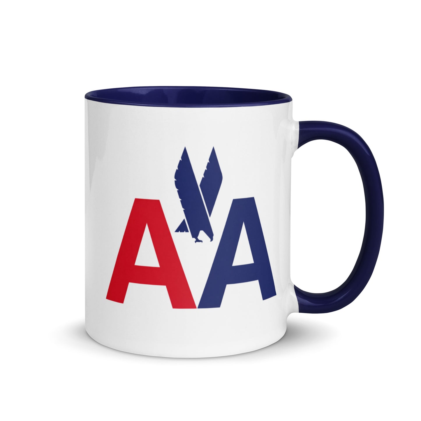 Vintage American Airlines Coffee Mug | Retro AA Eagle Logo 11oz Ceramic Cup