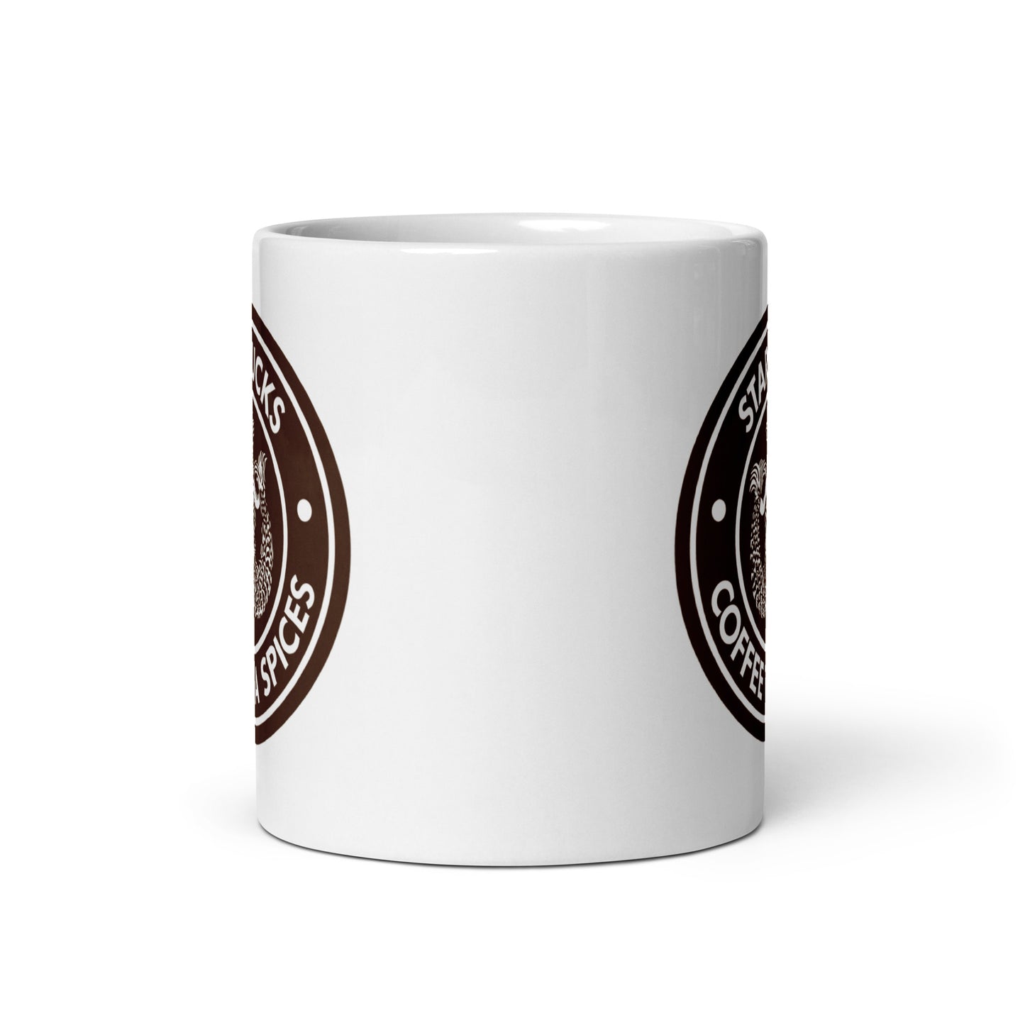 Vintage Starbucks Coffee Tea Spices Logo Mug | Retro Coffeehouse Ceramic Cup