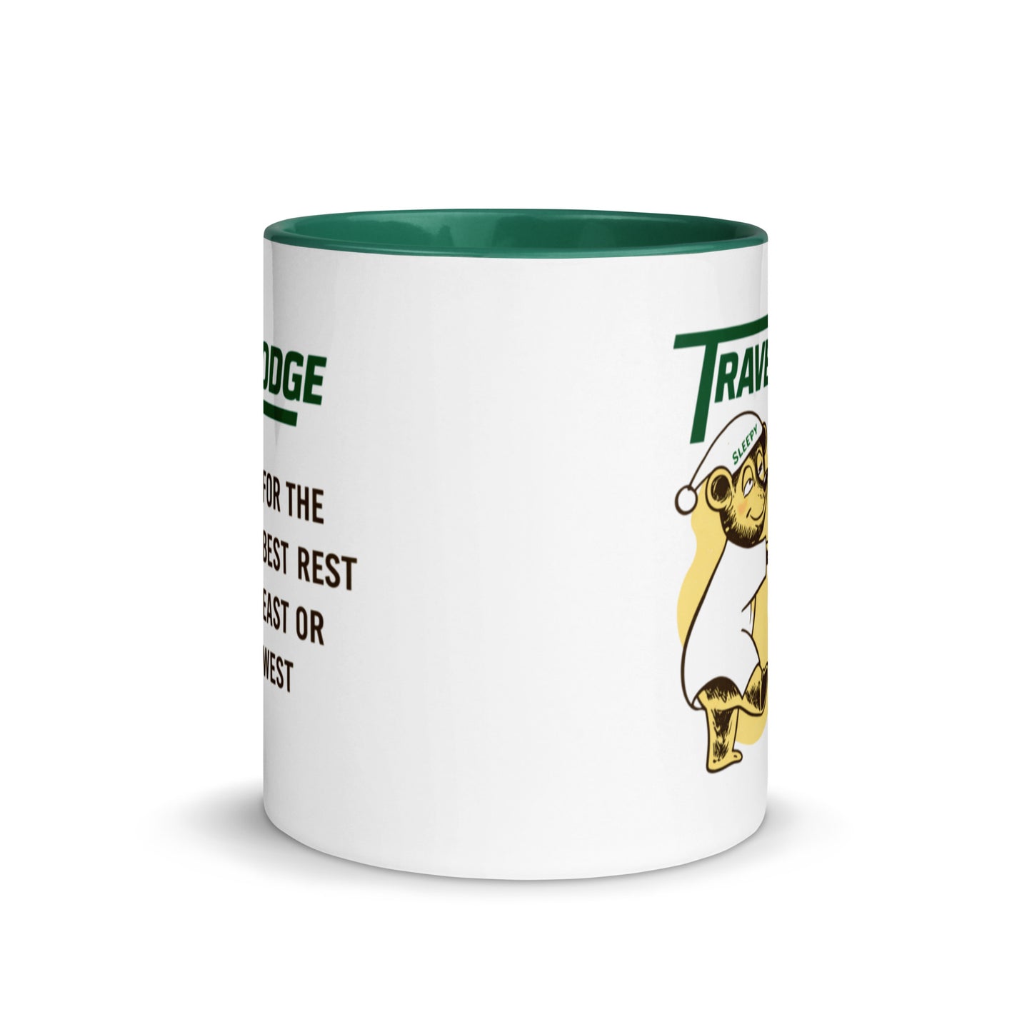 TraveLodge Coffee Mug | Vintage Inspired Roadside Motel Retro Ceramic Cup
