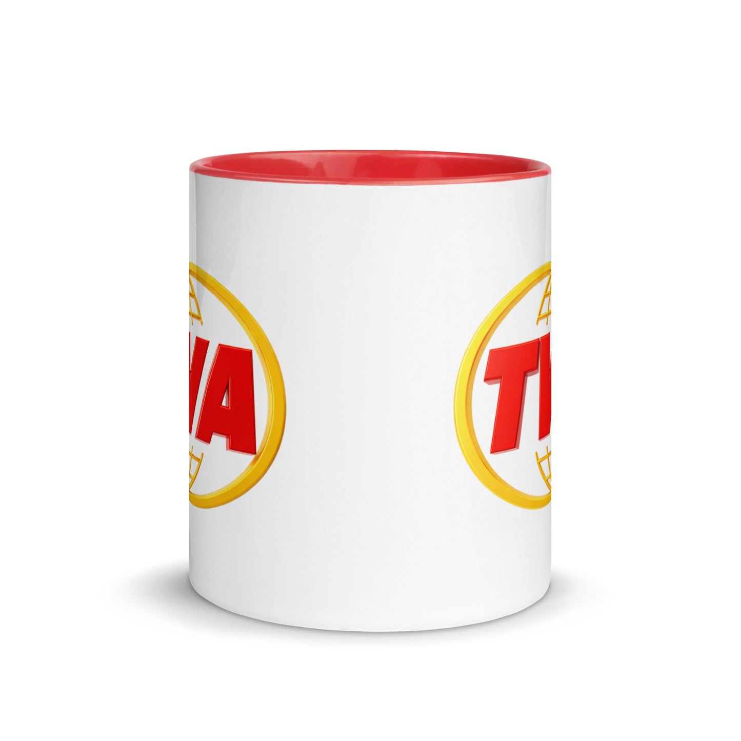 TWA Ceramic Logo Coffee Mug | Classic Trans World Airlines Collectible Cup