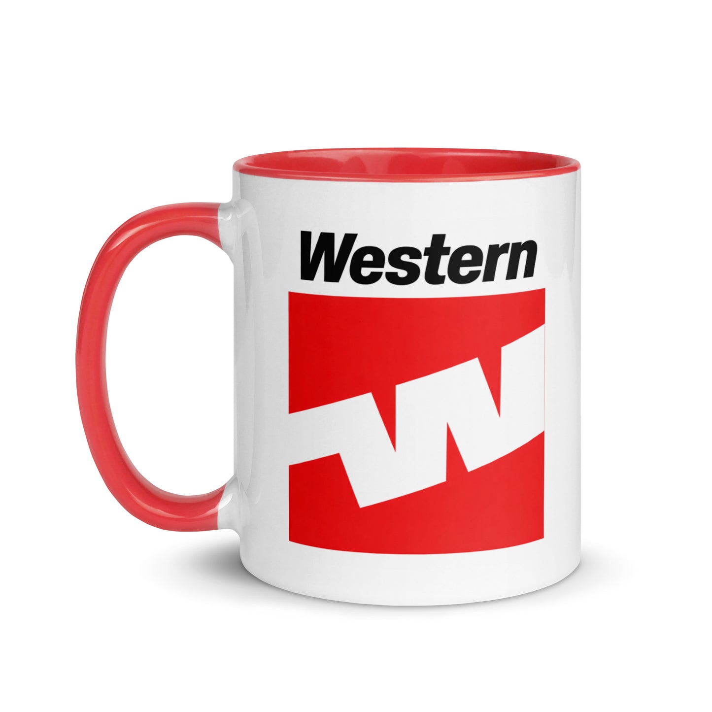 Vintage Western Airlines Coffee Mug | Retro Western W Logo Ceramic Cup