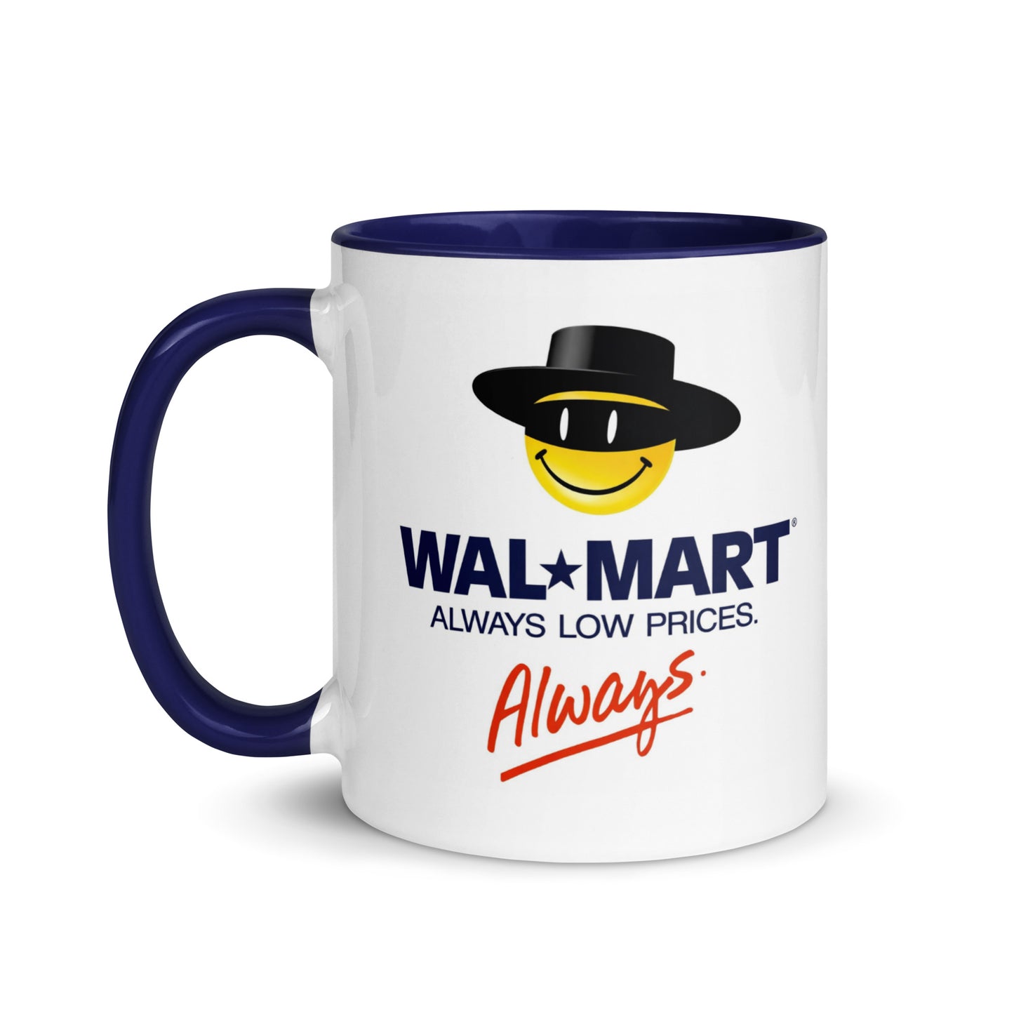 Walmart Coffee Mug | Vintage Smiley Zoro Logo Retro Ceramic Cup