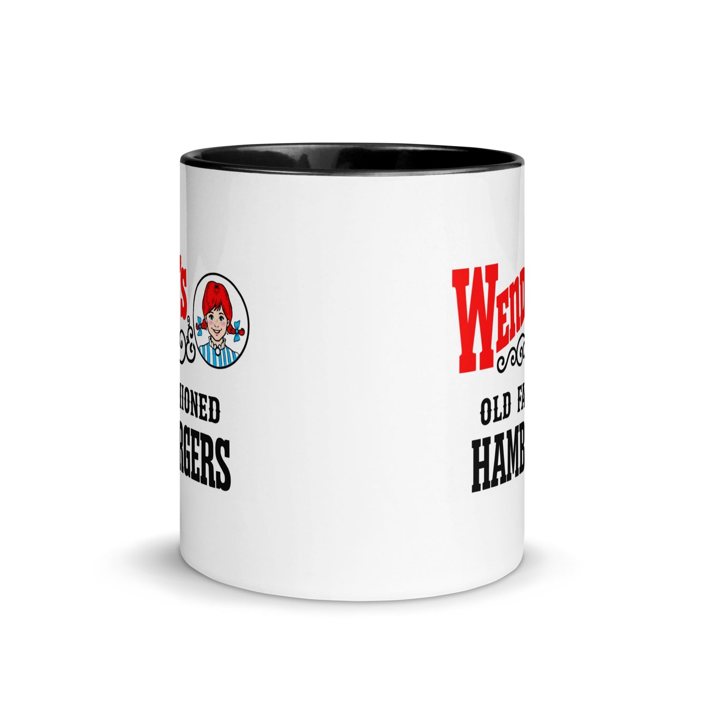 Wendy’s Coffee Mug | Old Fashioned Hamburgers Retro Logo Ceramic Cup