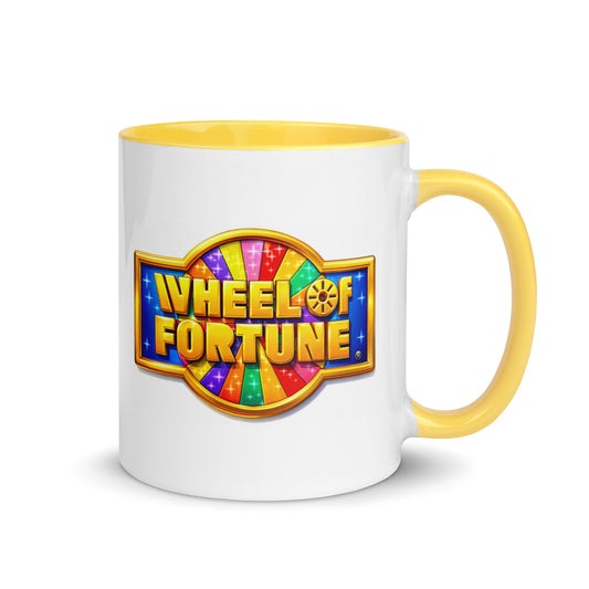 Wheel of Fortune Coffee Mug | Game Show Logo Ceramic Cup