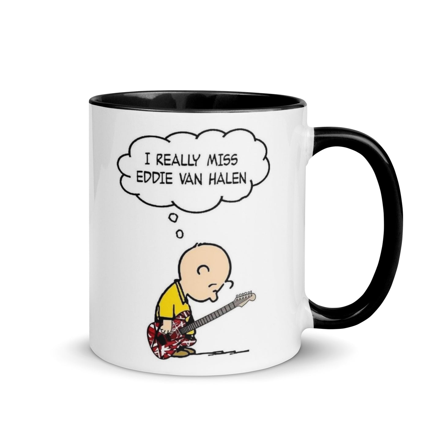 Cartoon Guitar Mug 11oz (3 Colors)